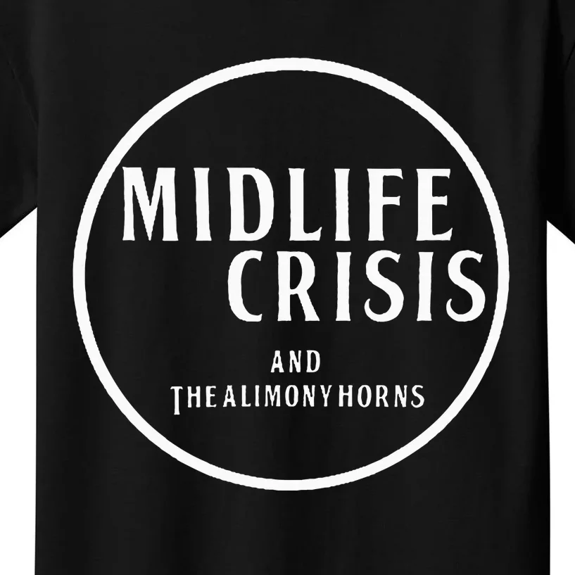 Midlife Crisis Logo Kids T-Shirt