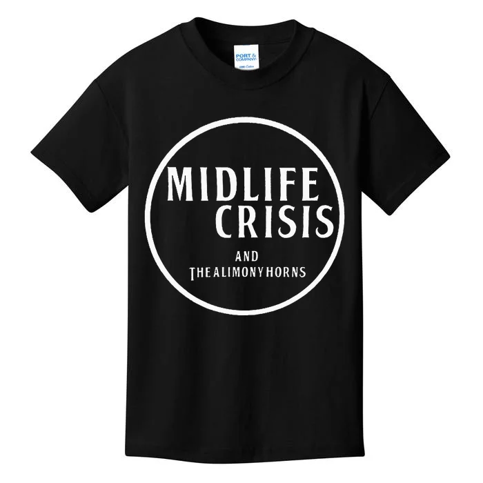 Midlife Crisis Logo Kids T-Shirt