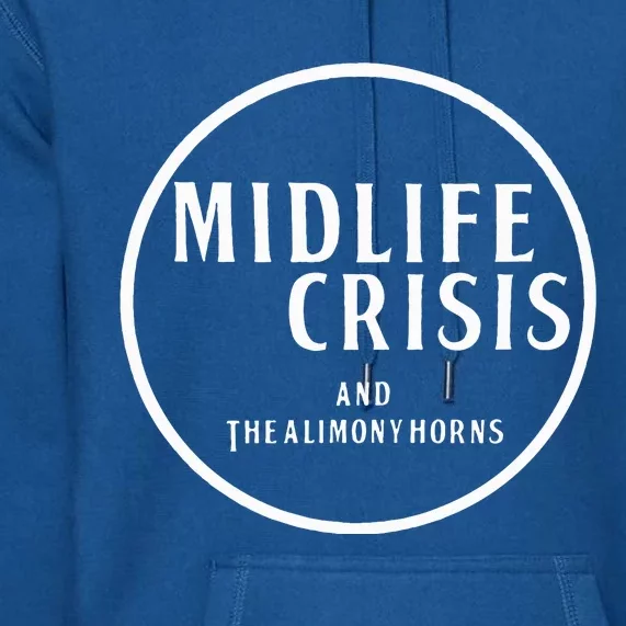 Midlife Crisis Logo 3 Premium Hoodie