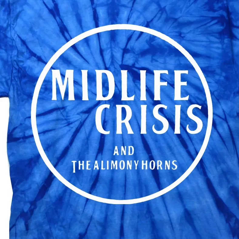 Midlife Crisis Logo 3 Tie-Dye T-Shirt