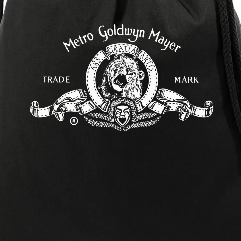 Mgm Classic Lion Drawstring Bag