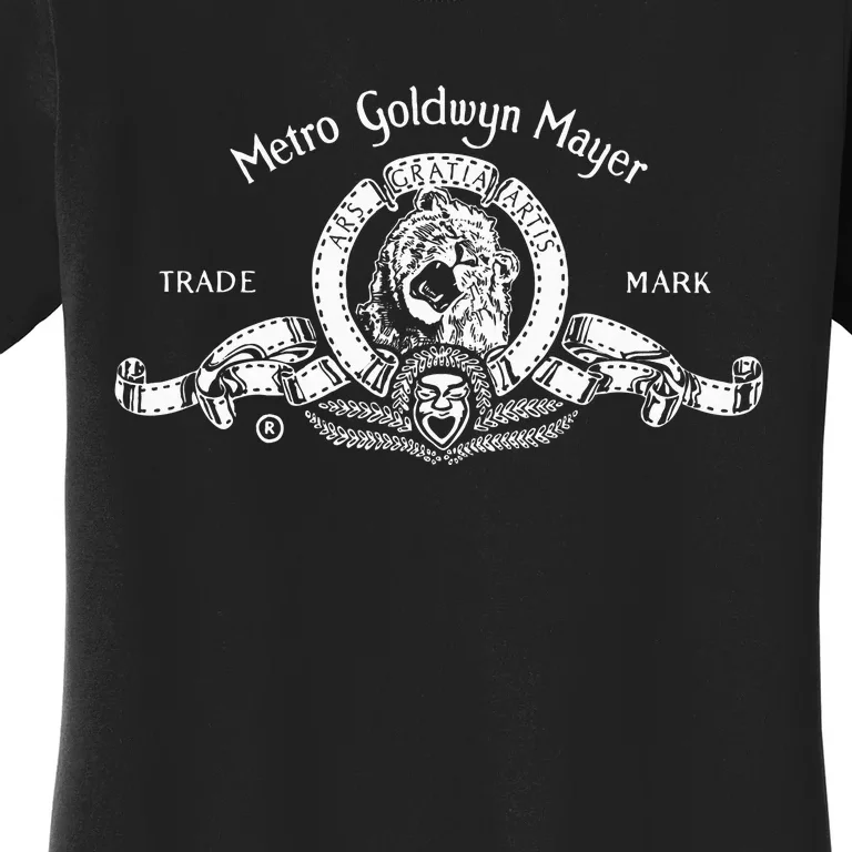 Mgm Classic Lion Women's T-Shirt