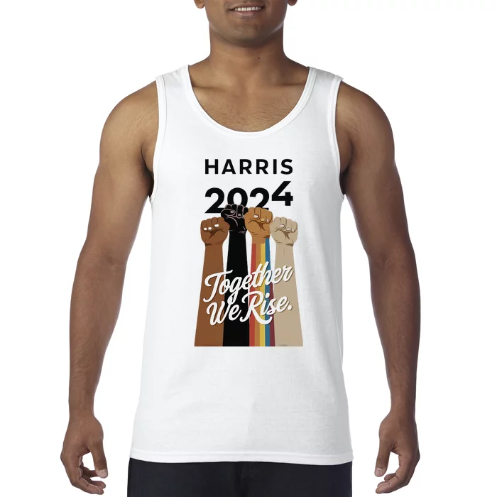 Multi Culture Lgbt Kamala Harris 2024 Tank Top