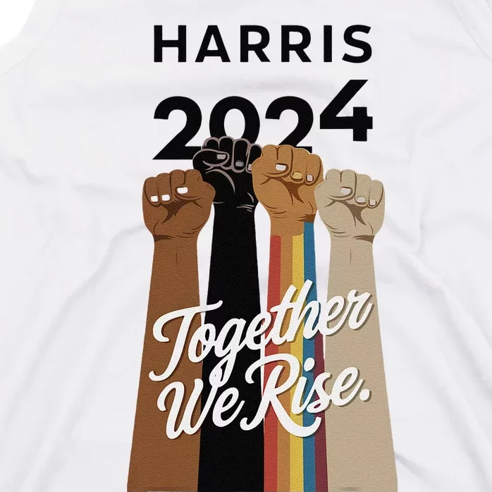 Multi Culture Lgbt Kamala Harris 2024 Tank Top