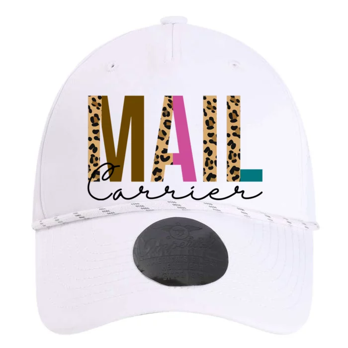 Mail Carrier Leopard Cute Gift Performance The Dyno Cap