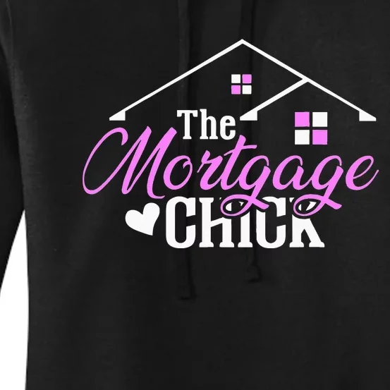 Mortgage Chick Loan Officer Women's Pullover Hoodie