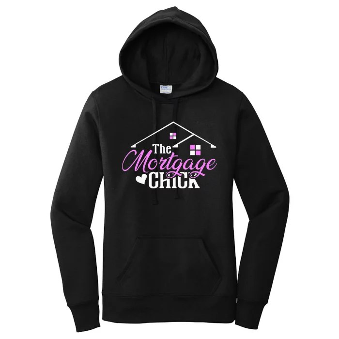 Mortgage Chick Loan Officer Women's Pullover Hoodie