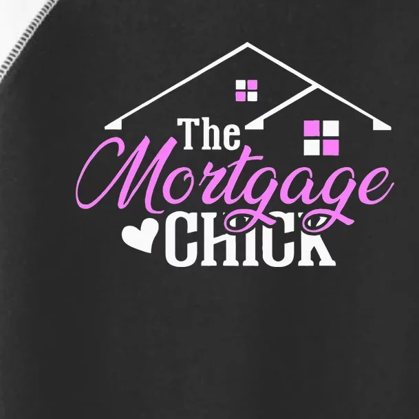 Mortgage Chick Loan Officer Toddler Fine Jersey T-Shirt