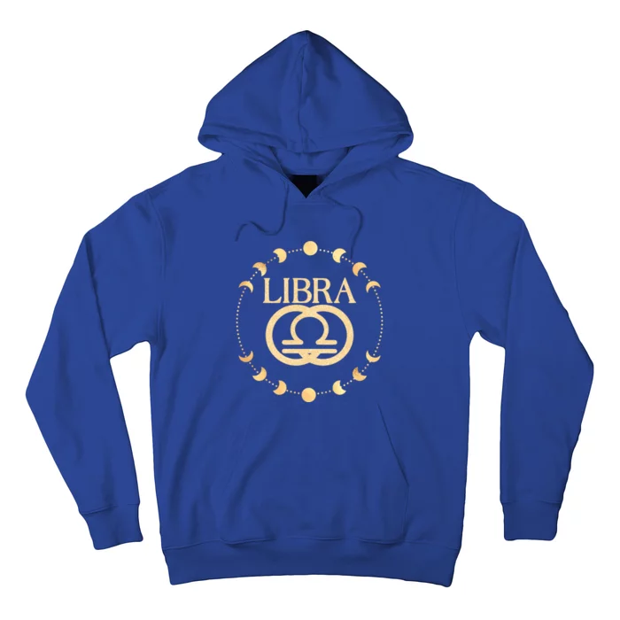 Moon Cycle Libra Zodiac Funny Gift Hoodie