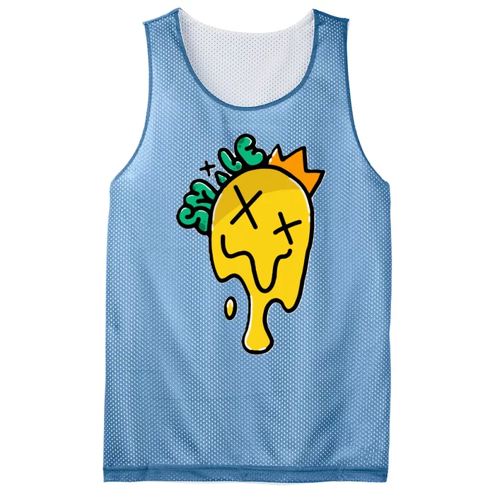 Melting Candle Mesh Reversible Basketball Jersey Tank