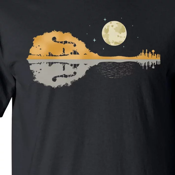 Mandolin Country Music Moon Bluegrass Tall T-Shirt