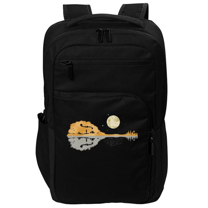 Mandolin Country Music Moon Bluegrass Impact Tech Backpack