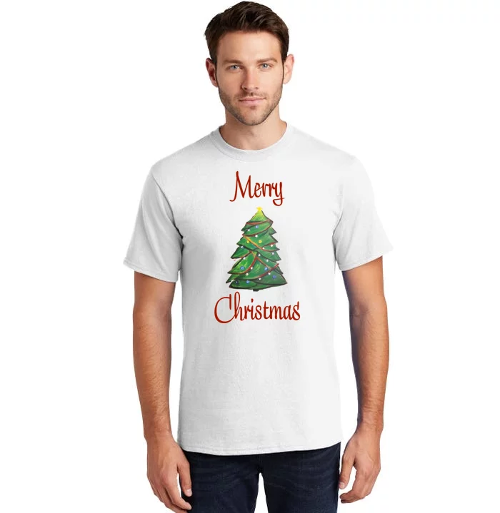 Merry Christmas Tall T-Shirt