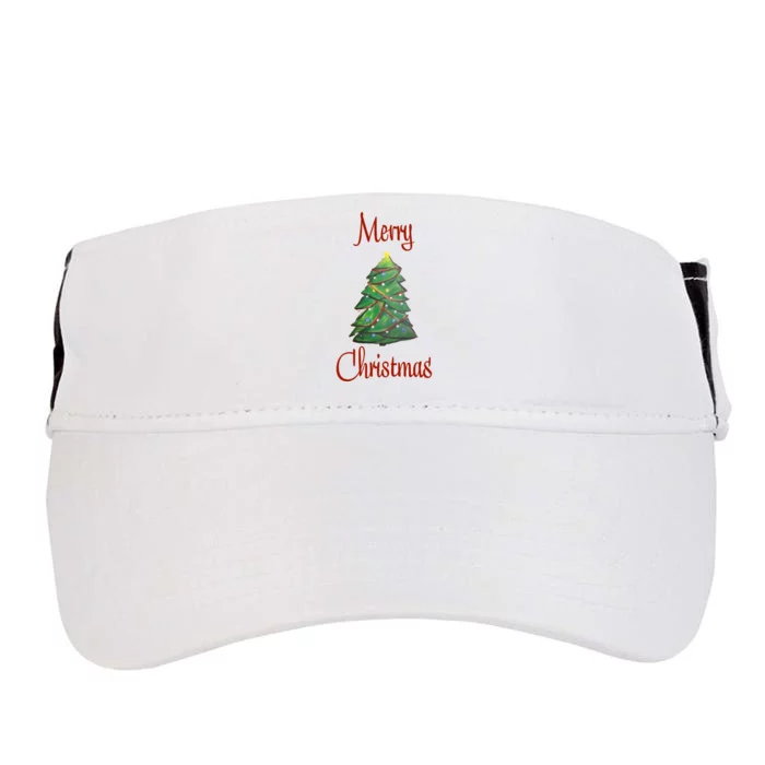 Merry Christmas Adult Drive Performance Visor