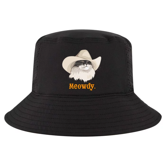 Meowdy Cat Meme Cool Comfort Performance Bucket Hat