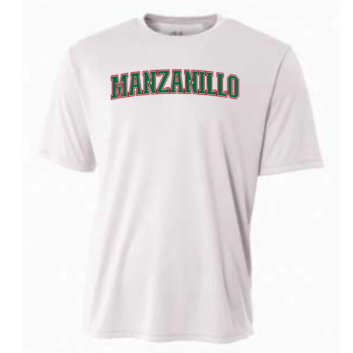 Mexico Colima Mexican Pride Manzanillo Cooling Performance Crew T-Shirt