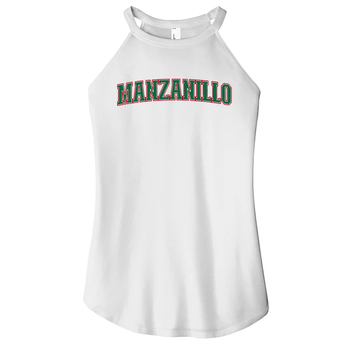 Mexico Colima Mexican Pride Manzanillo Women’s Perfect Tri Rocker Tank