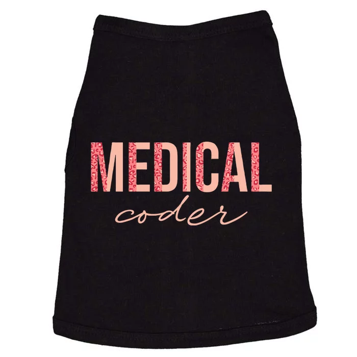 Medical Coder Medical Coding Doggie Tank