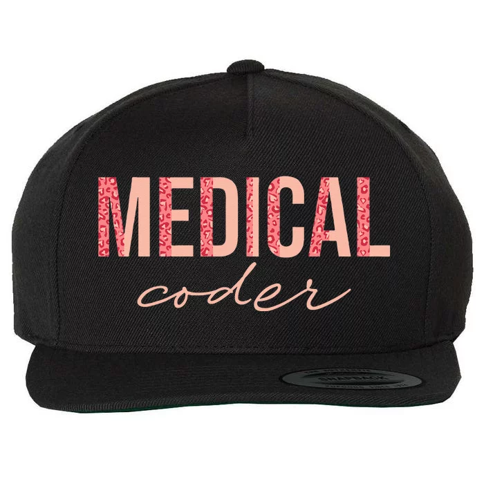 Medical Coder Medical Coding Wool Snapback Cap