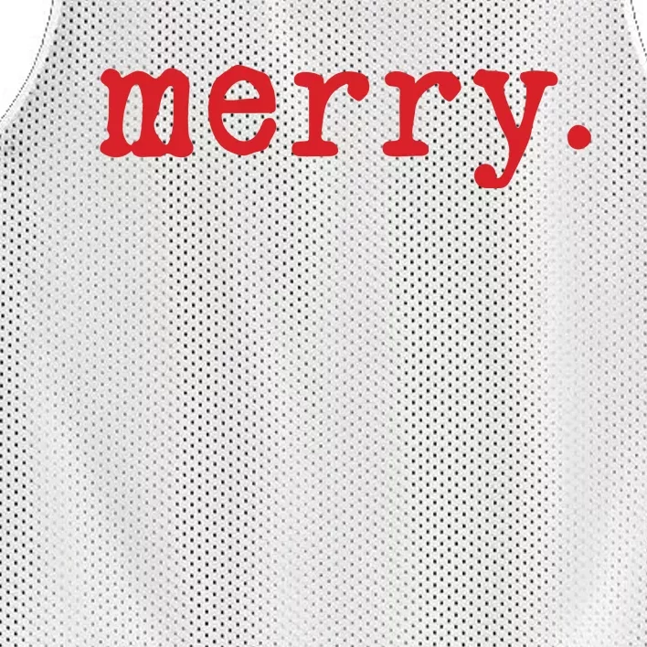 Merry Christmas Minimal Mesh Reversible Basketball Jersey Tank