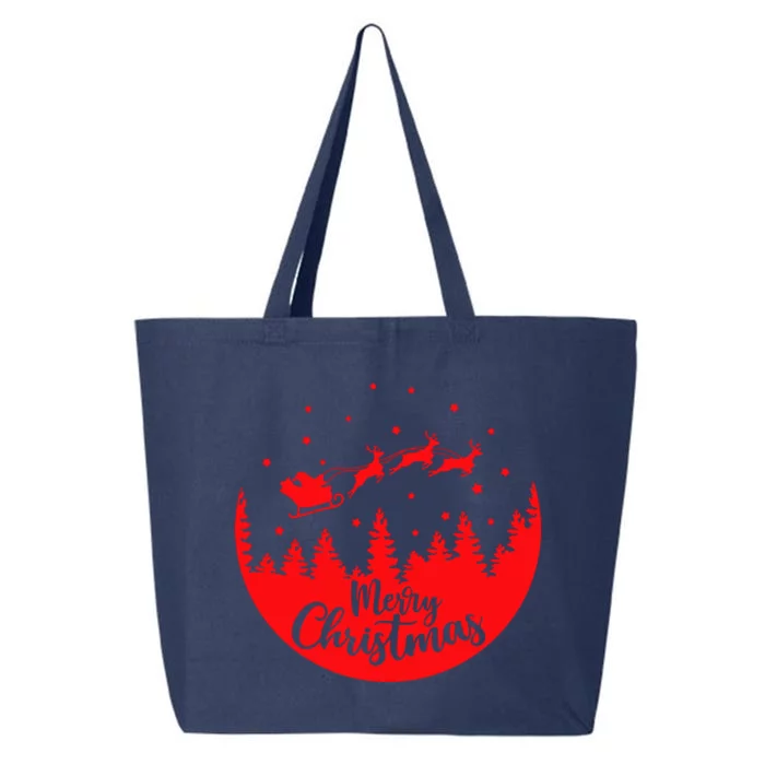 Merry Christmas 25L Jumbo Tote