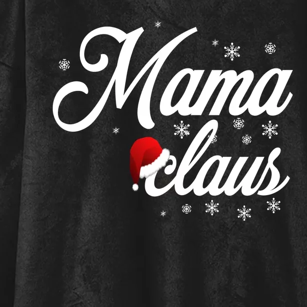 Mama Claus Hooded Wearable Blanket