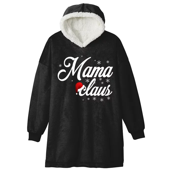 Mama Claus Hooded Wearable Blanket