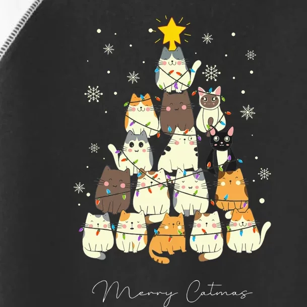 Merry Catmas Toddler Fine Jersey T-Shirt