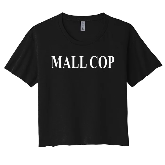 Mall Cop Women's Crop Top Tee