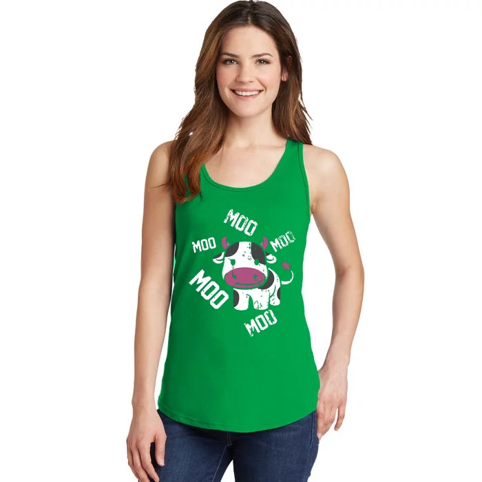 Moo Cow Ladies Essential Tank