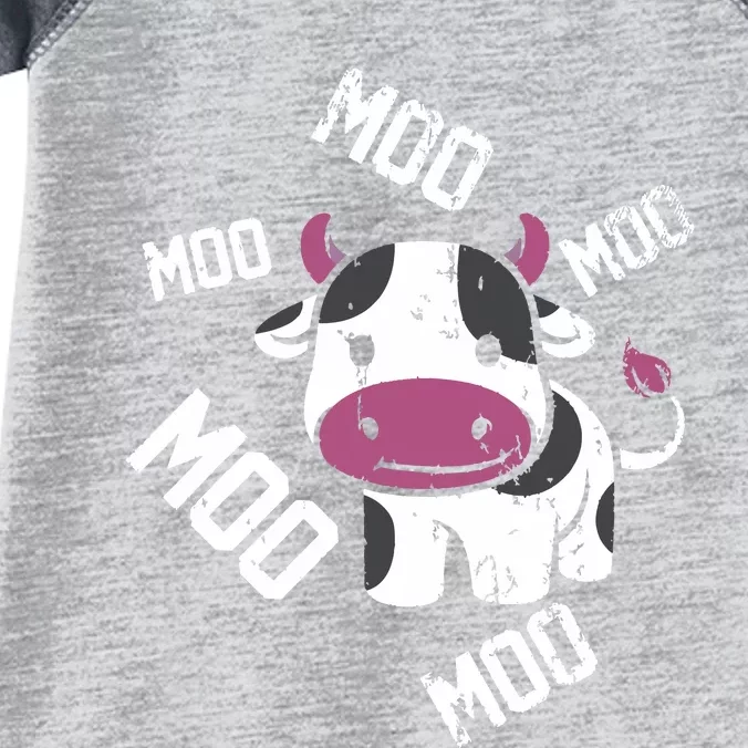 Moo Cow Infant Baby Jersey Bodysuit