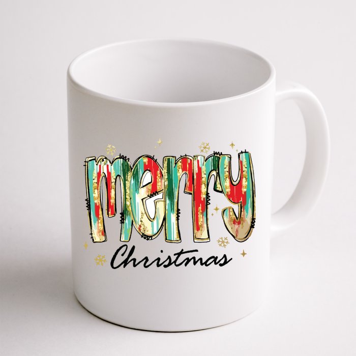 Merry Christmas Front & Back Coffee Mug