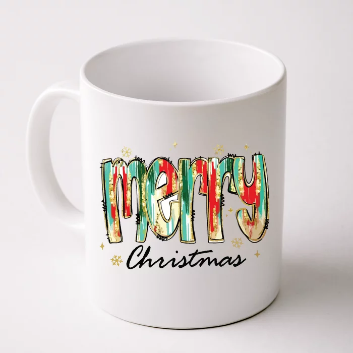 Merry Christmas Front & Back Coffee Mug