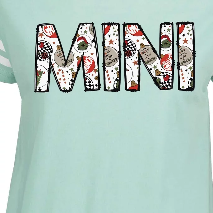 Mini Christmas Enza Ladies Jersey Football T-Shirt