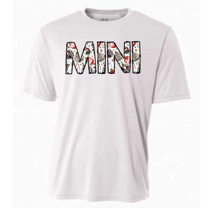 Mini Christmas Cooling Performance Crew T-Shirt