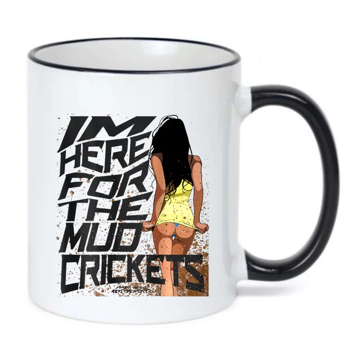 Mud Cricket Black Color Changing Mug