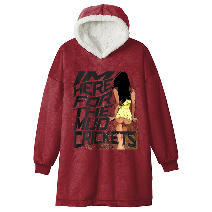 Mud Cricket Hooded Wearable Blanket