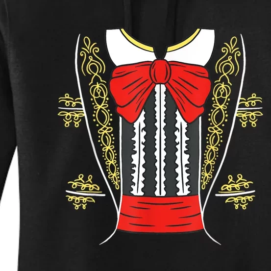 Mariachi Charro Mexican Costume For Cinco De Mayo Halloween Women's Pullover Hoodie