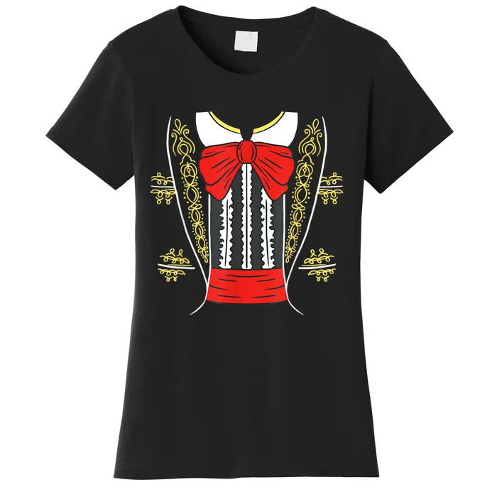 Mariachi Charro Mexican Costume For Cinco De Mayo Halloween Women's T-Shirt