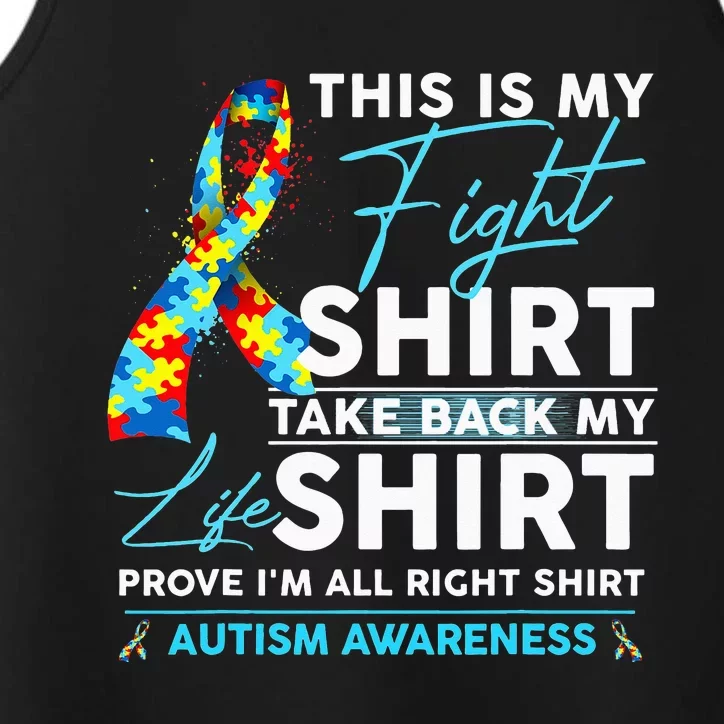 My Child May Be Non Verbal I May Be Nonverbal Autism Mom Performance Tank