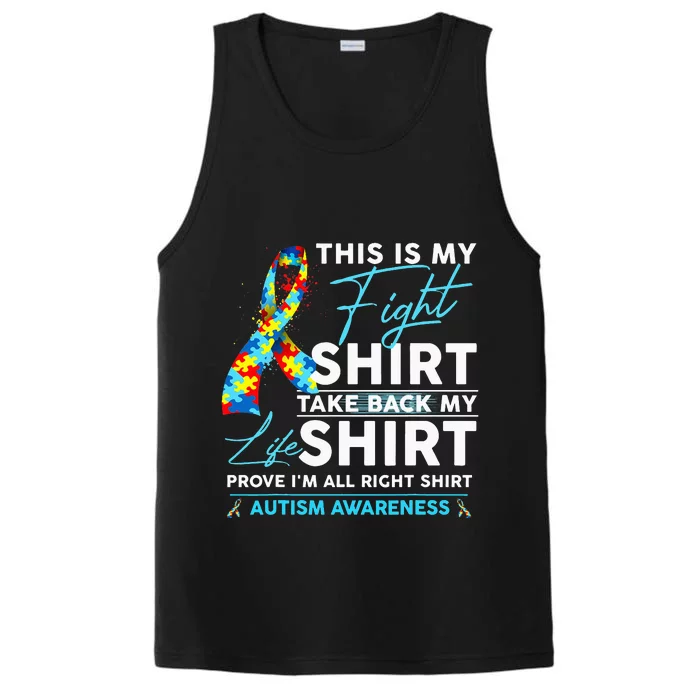 My Child May Be Non Verbal I May Be Nonverbal Autism Mom Performance Tank