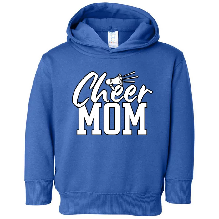 Megaphone Cheer Mom Gift Toddler Hoodie