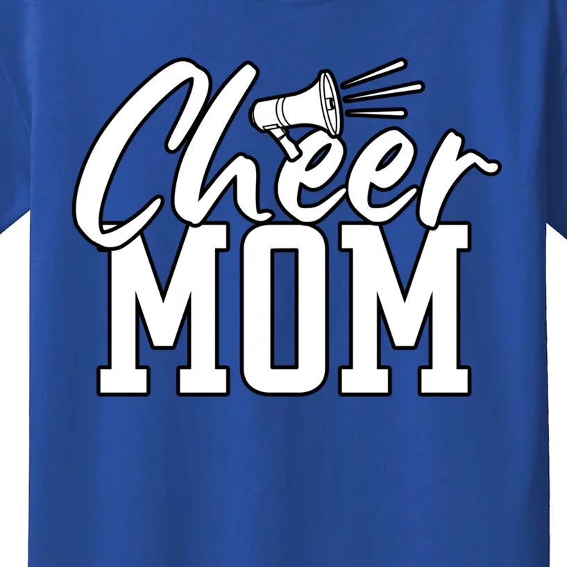 Megaphone Cheer Mom Gift Kids T-Shirt