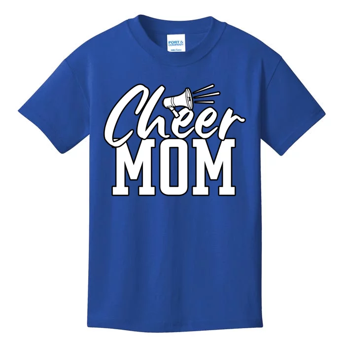 Megaphone Cheer Mom Gift Kids T-Shirt