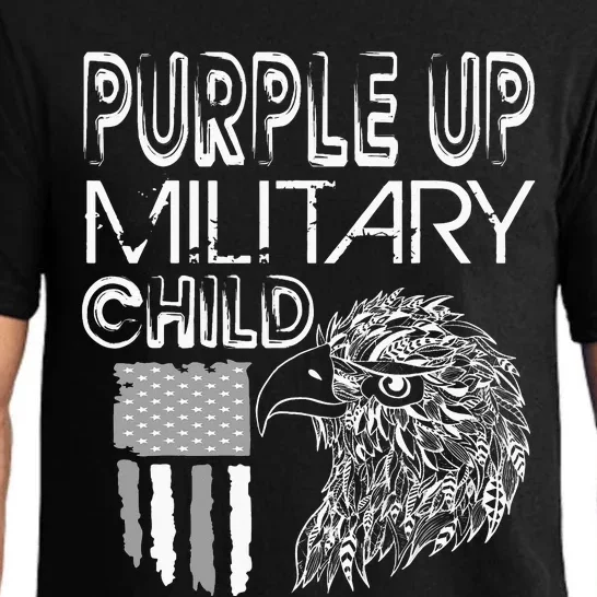 Military Childs Month Purple Up for Military Child Purple-Up Pajama Set