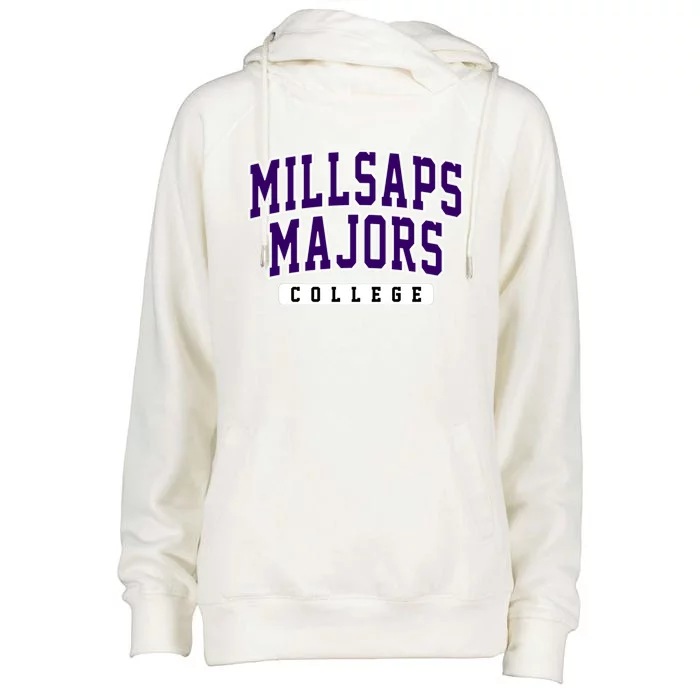 Millsaps College Majors Arch Vintage Cool Gift Womens Funnel Neck Pullover Hood