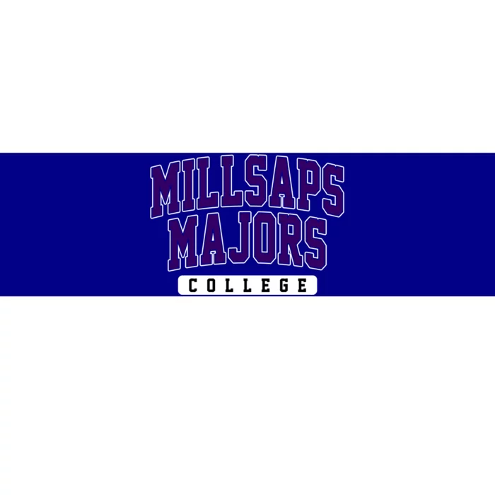 Millsaps College Majors Arch Vintage Cool Gift Bumper Sticker