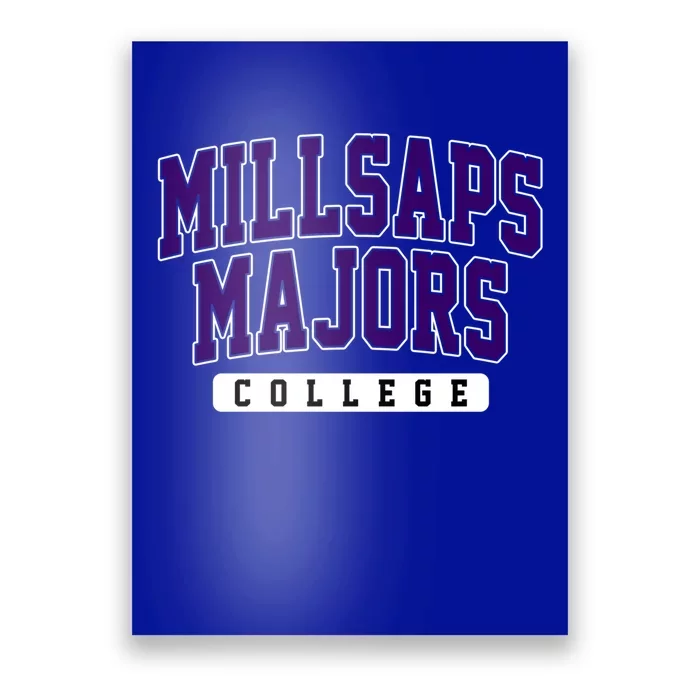 Millsaps College Majors Arch Vintage Cool Gift Poster