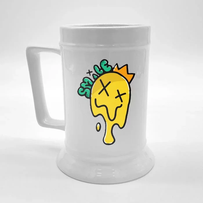 Melting Candle Front & Back Beer Stein