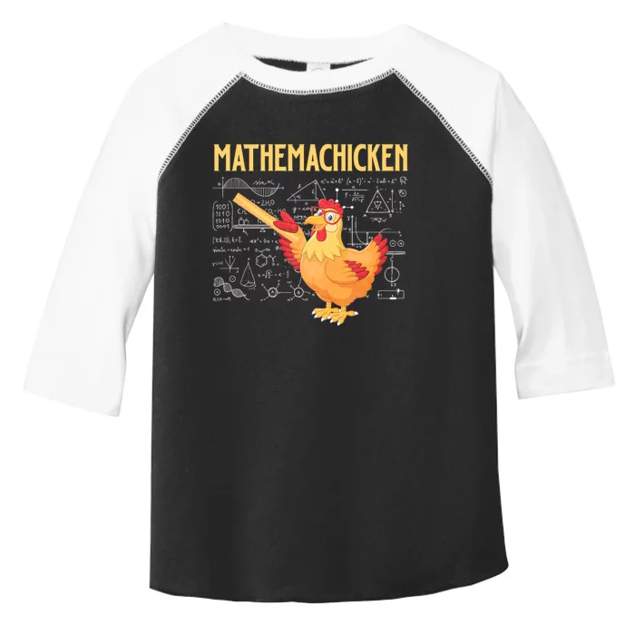 Mathemachicken Chicken Math Lover Animal Poultry Owner Toddler Fine Jersey T-Shirt